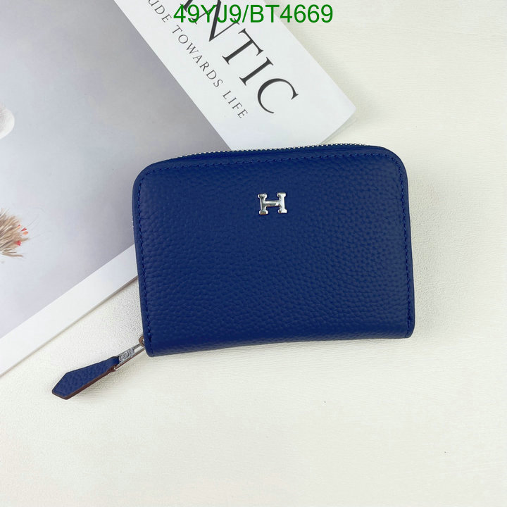 Hermes Bag-(4A)-Wallet- Code: BT4669 $ 64USD