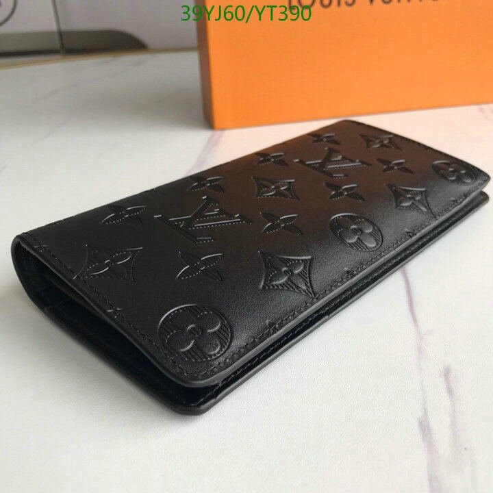 LV Bags-(4A)-Wallet-,Code: YT390,$ 51USD