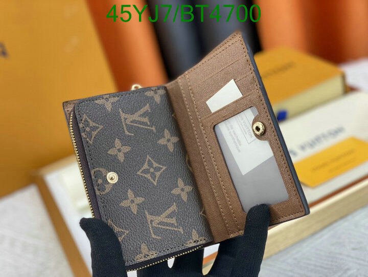 LV Bag-(4A)-Wallet- Code: BT4700 $ 59USD
