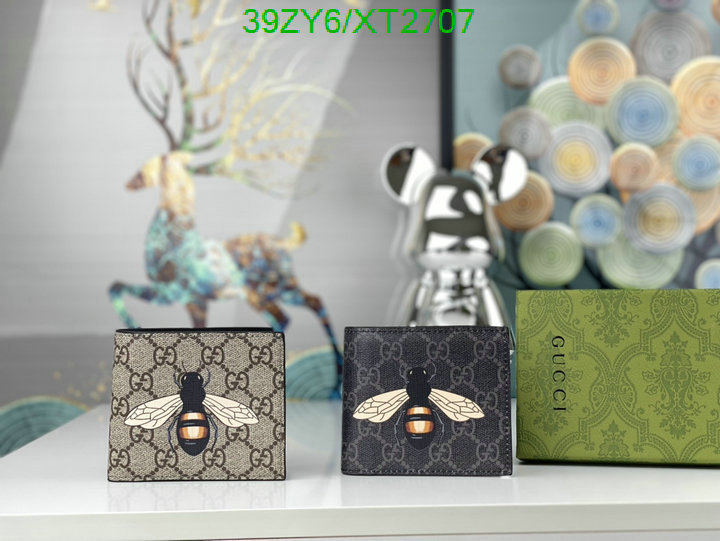 Gucci Bag-(4A)-Wallet-,Code: XT2707,$ 51USD