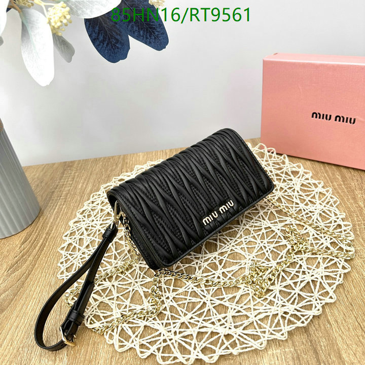 Miu Miu Bag-(4A)-Wallet- Code: RB9561 $ 111USD