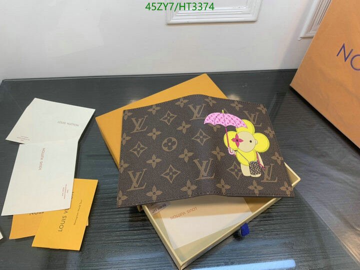 LV Bags-(4A)-Wallet-,Code: HT3374,$ 59USD