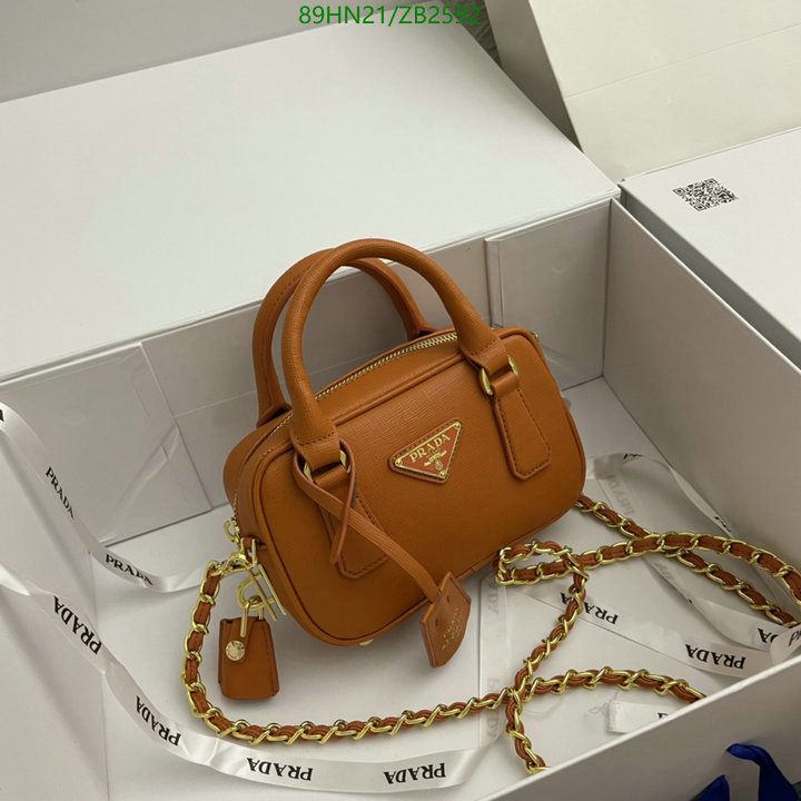 Prada Bag-(4A)-Diagonal-,Code: ZB2592,$ 116USD