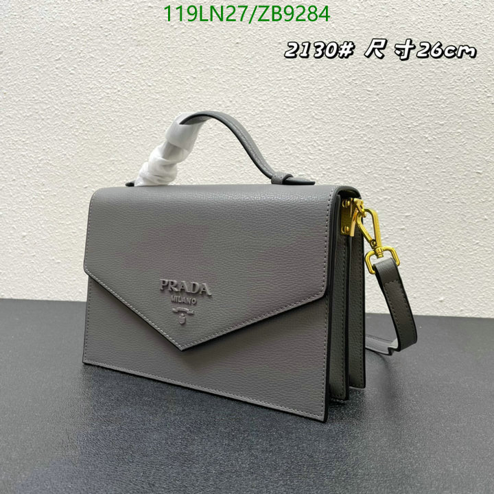Prada Bag-(4A)-Diagonal- Code: ZB9284 $ 155USD