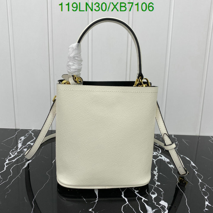 Prada Bag-(4A)-Bucket Bag- Code: XB7106 $ 155USD