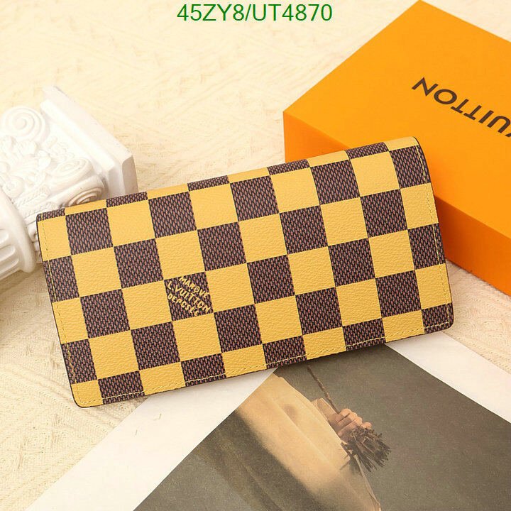LV Bag-(4A)-Wallet- Code: UT4870 $ 59USD