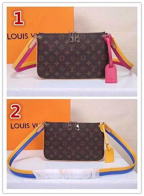 LV Bags-(4A)-Pochette MTis Bag-Twist-,Code: LB101050,