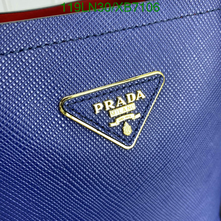 Prada Bag-(4A)-Bucket Bag- Code: XB7106 $ 155USD
