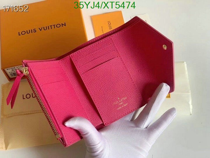 LV Bags-(4A)-Wallet-,Code: XT5474,$ 46USD