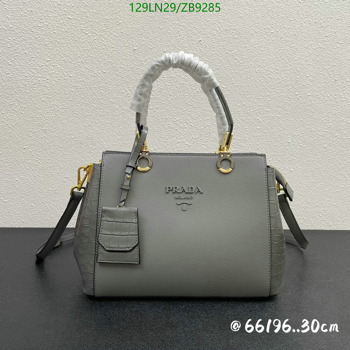 Prada Bag-(4A)-Handbag-,Code: ZB9285,$ 168USD