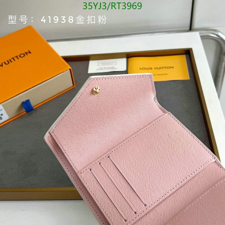 LV Bag-(4A)-Wallet- Cod8: RT3969 $ 46USD