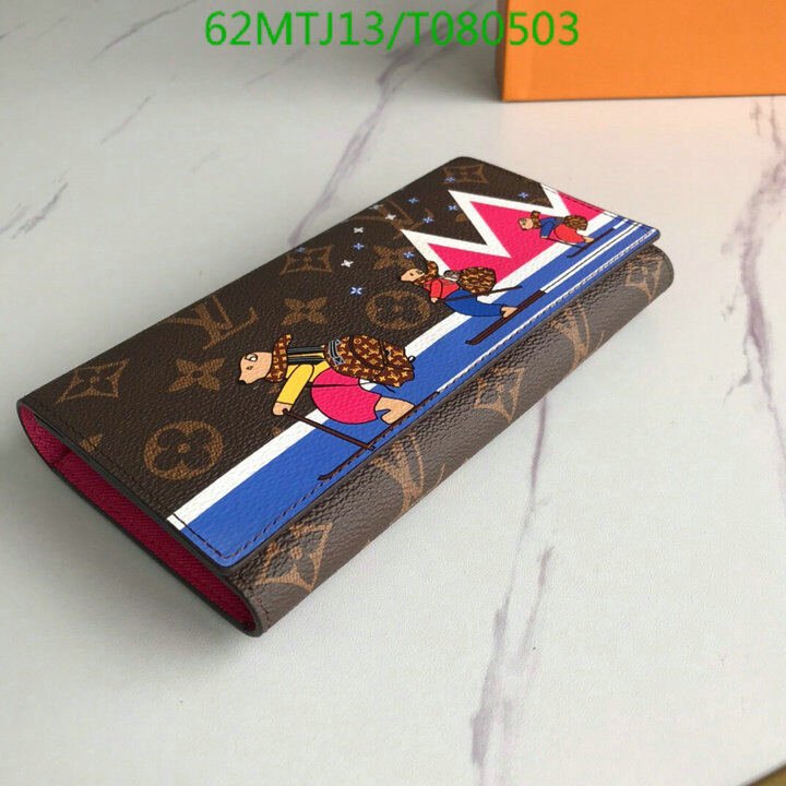 LV Bags-(4A)-Wallet-,Code: T080503,$ 81USD