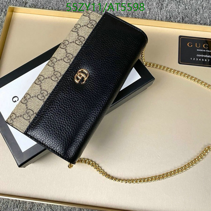 Gucci Bag-(4A)-Wallet- Code: AT5598 $ 72USD