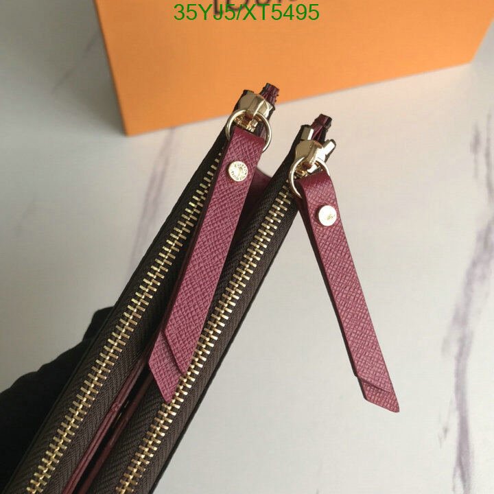 LV Bags-(4A)-Wallet-,Code: XT5495,$ 46USD
