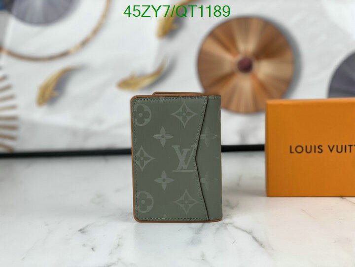 LV Bag-(4A)-Wallet- Code: QT1189 $ 59USD
