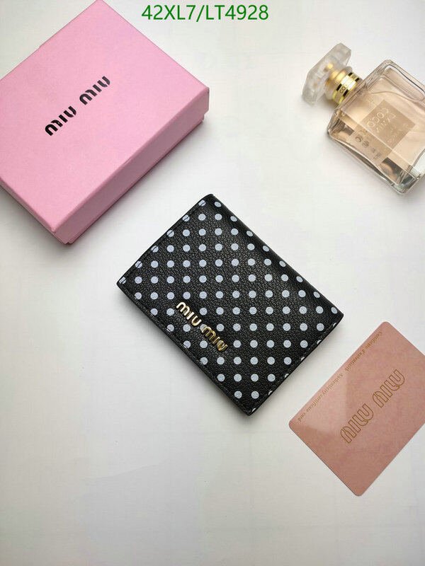Miu Miu Bag-(4A)-Wallet-,Code: LT4928,$ 55USD