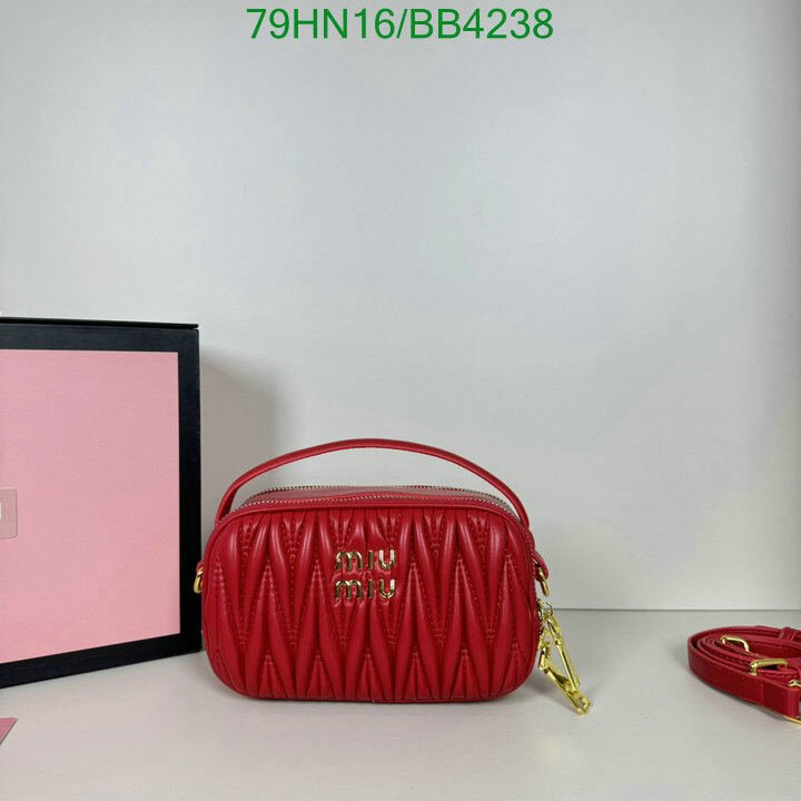 Miu Miu Bag-(4A)-Diagonal- Code: BB4238 $ 103USD