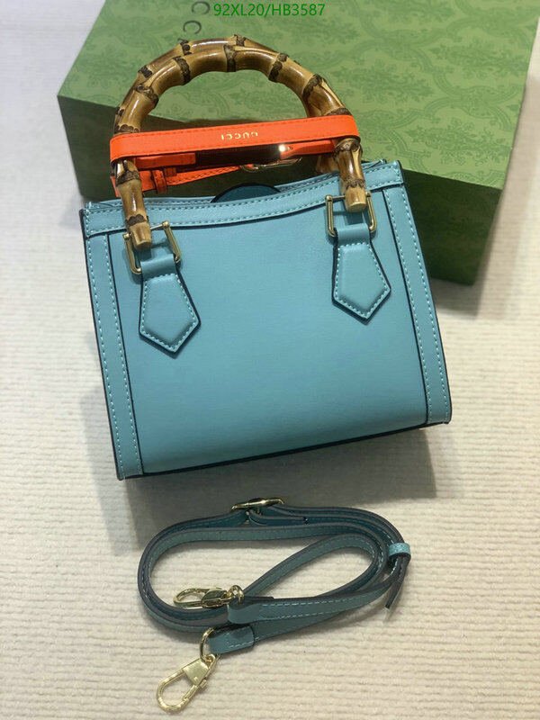 Gucci Bag-(4A)-Diana-Bamboo-,Code: HB3587,$ 120USD