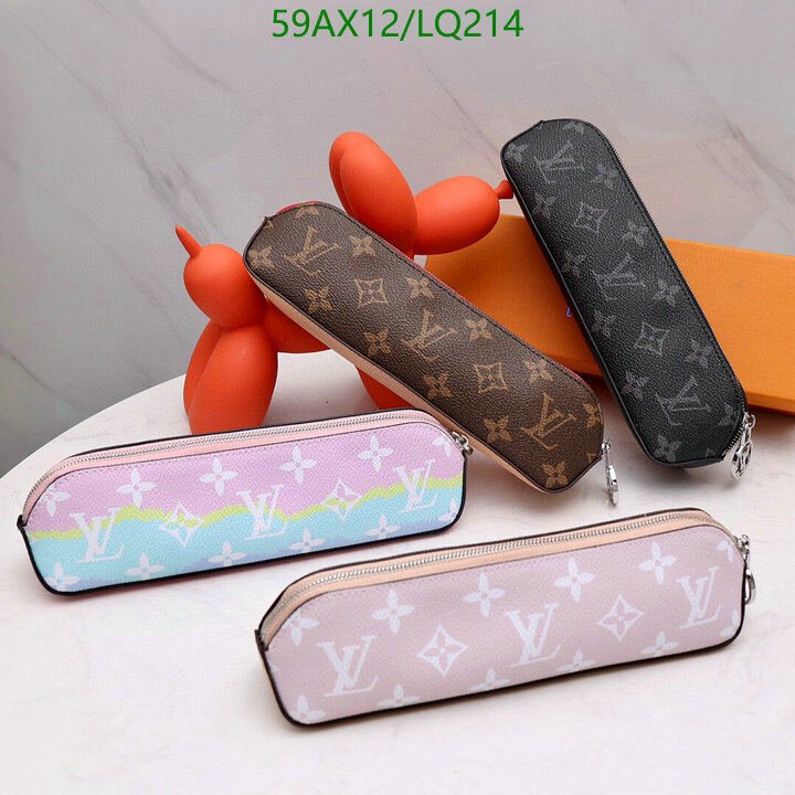 LV Bags-(4A)-Wallet-,Code: LQ214,$ 77USD