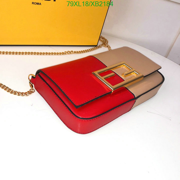 Fendi Bag-(4A)-Baguette- Code: XB2184 $ 103USD