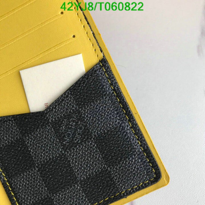 LV Bags-(4A)-Wallet-,Code: T060822,$ 55USD