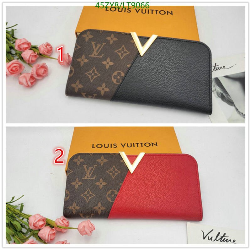 LV Bags-(4A)-Wallet-,Code: LT9066,$ 59USD