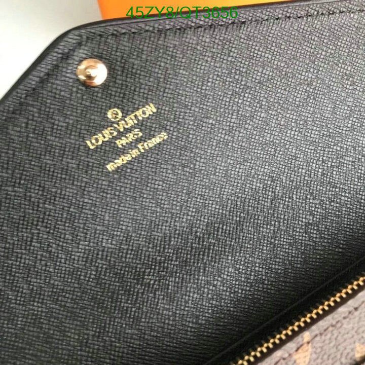 LV Bag-(4A)-Wallet- Code: QT3656 $ 59USD
