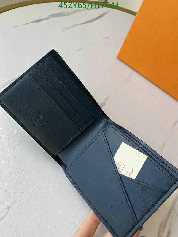 LV Bags-(4A)-Wallet-,Code: HT7644,$ 59USD