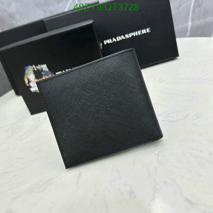 Prada Bag-(4A)-Wallet- Code: QT3728 $ 64USD