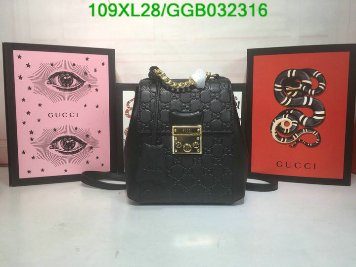 Gucci Bag-(4A)-Padlock-,Code: GGB032316,$ 142USD