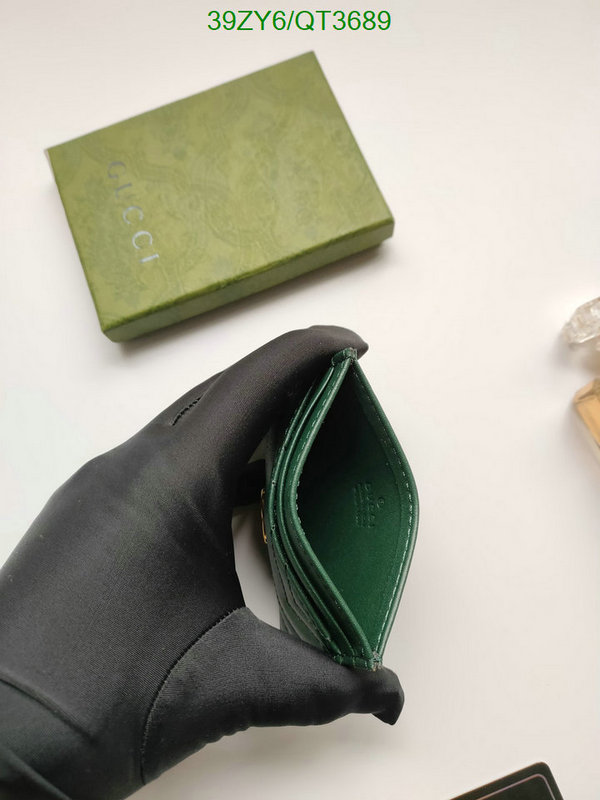 Gucci Bag-(4A)-Wallet- Code: QT3689 $ 51USD