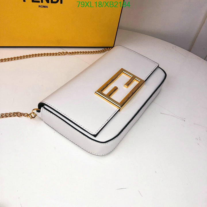 Fendi Bag-(4A)-Baguette- Code: XB2184 $ 103USD