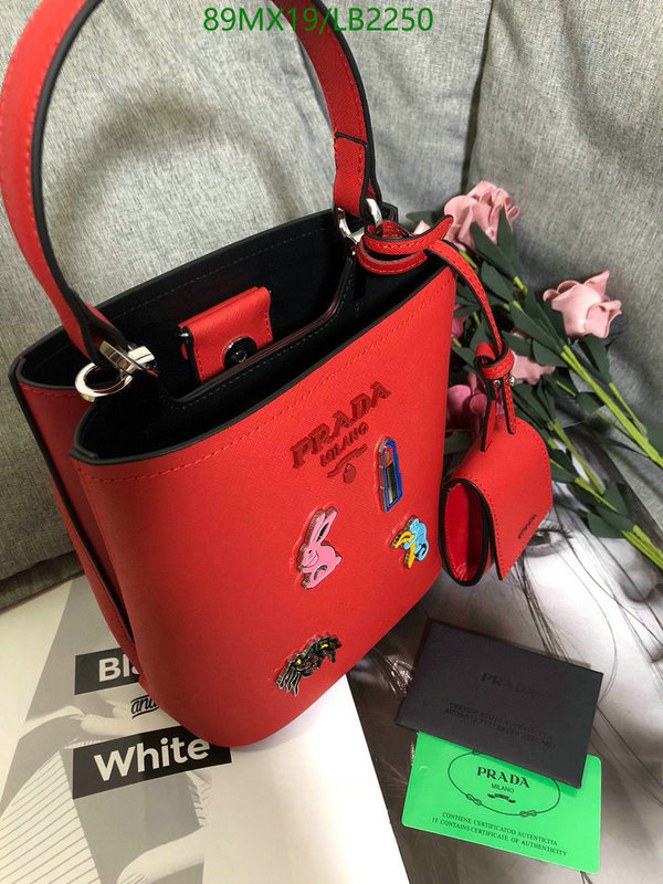 Prada Bag-(4A)-Bucket Bag- Code: LB2250 $ 116USD