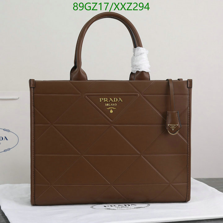 Prada Bag-(4A)-Handbag-,Code: XXZ294,