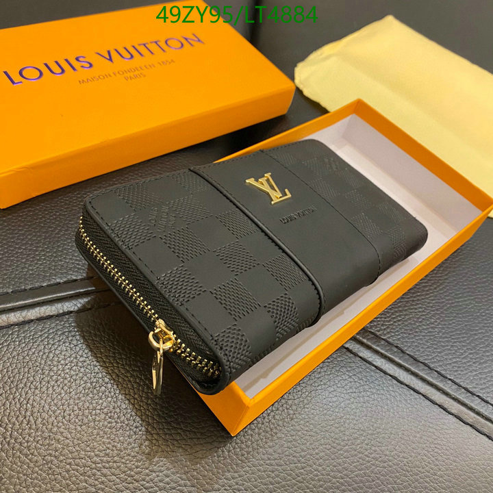 LV Bags-(4A)-Wallet-,Code: LT4884,$ 64USD