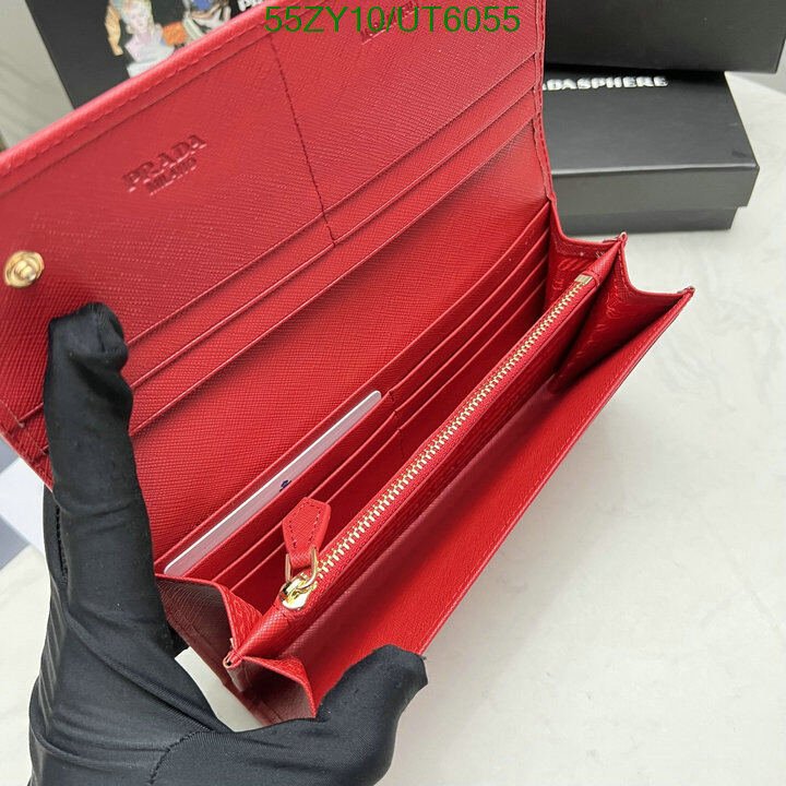 Prada Bag-(4A)-Wallet- Code: UT6055 $ 72USD