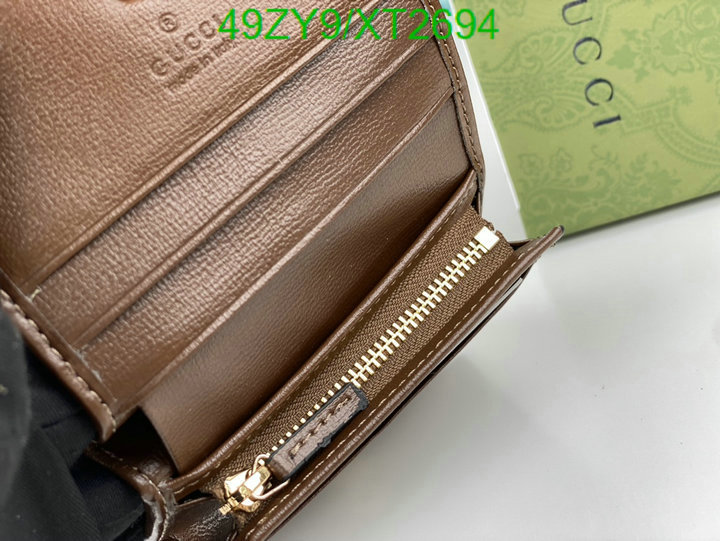 Gucci Bag-(4A)-Wallet-,Code: XT2694,$ 64USD
