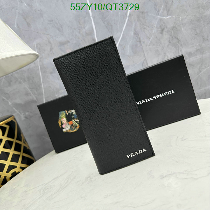 Prada Bag-(4A)-Wallet- Code: QT3729 $ 72USD