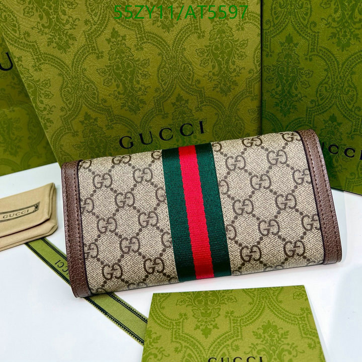 Gucci Bag-(4A)-Wallet- Code: AT5597 $ 72USD