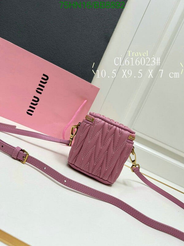 Miu Miu Bag-(4A)-Crossbody- Code: BB8892 $ 98USD