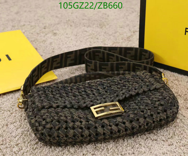 Fendi Bag-(4A)-Baguette- Code: ZB660 $ 137USD