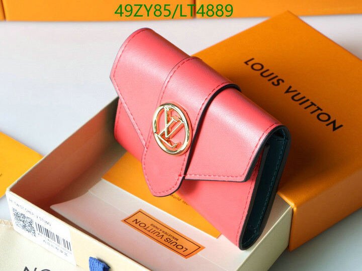 LV Bags-(4A)-Wallet-,Code: LT4889,$ 64USD