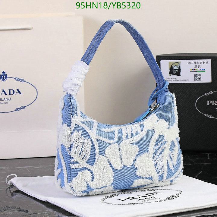 Prada Bag-(4A)-Re-Edition 2000,Code: YB5320,$ 124USD