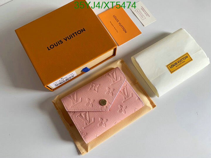 LV Bags-(4A)-Wallet-,Code: XT5474,$ 46USD