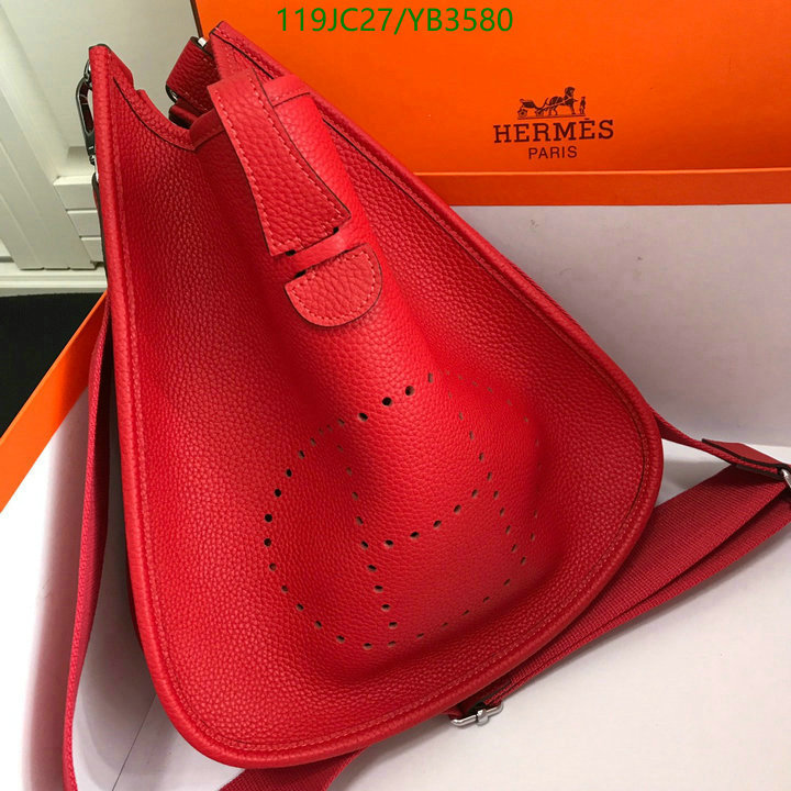 Hermes Bag-(4A)-Evelyne-,Code: YB3580,$ 155USD