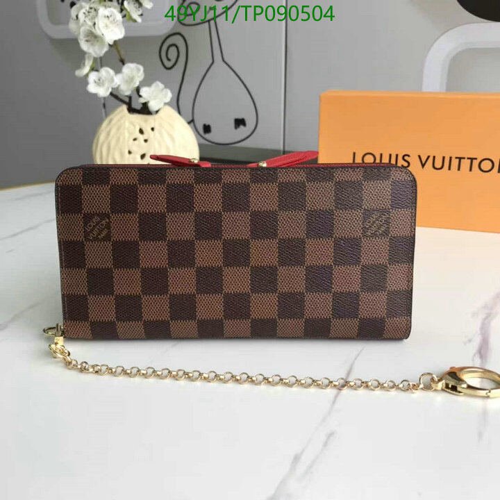 LV Bags-(4A)-Wallet-,Code: TP090504,$ 64USD