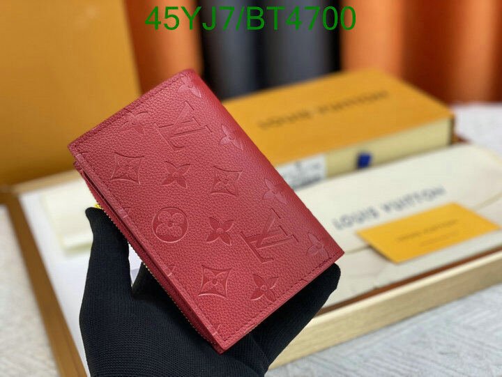 LV Bag-(4A)-Wallet- Code: BT4700 $ 59USD
