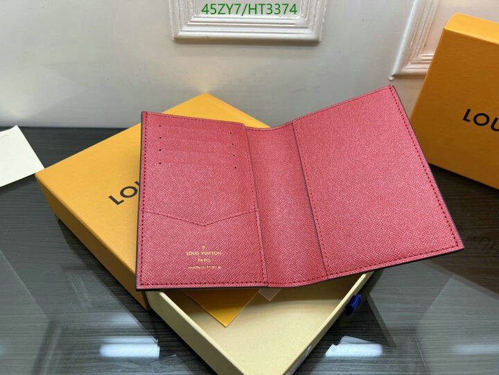 LV Bags-(4A)-Wallet-,Code: HT3374,$ 59USD