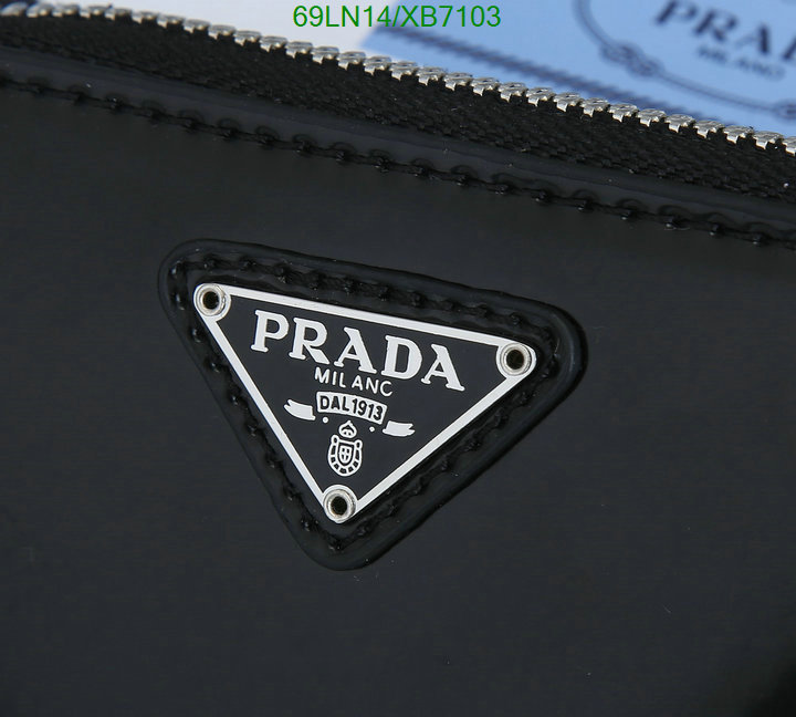 Prada Bag-(4A)-Triangle- Code: XB7103 $ 90USD