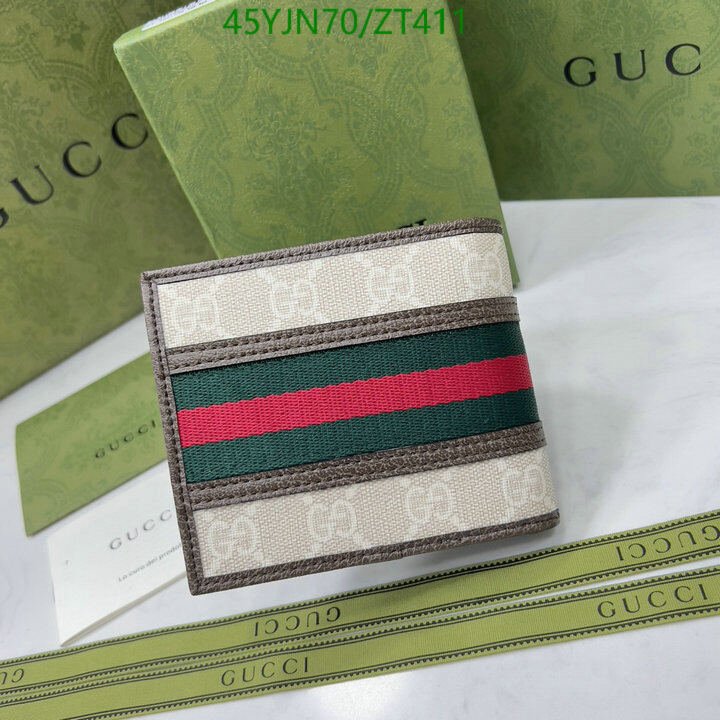 Gucci Bag-(4A)-Wallet-,Code: ZT411,$ 72USD